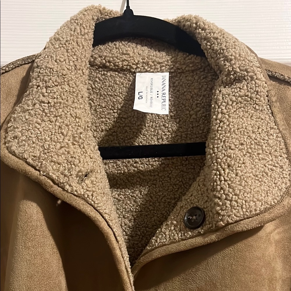 Brown Shearling Jacket - image 3
